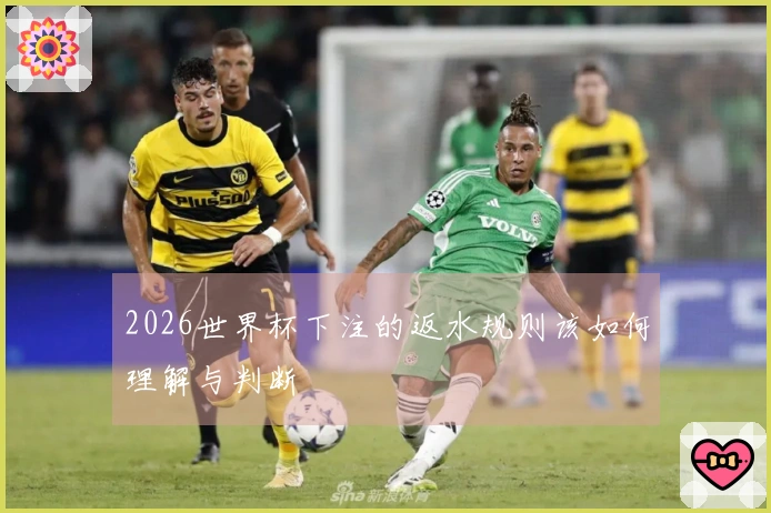 2026世界杯下注的返水规则该如何理解与判断