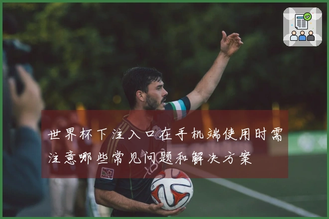世界杯下注入口在手机端使用时需注意哪些常见问题和解决方案